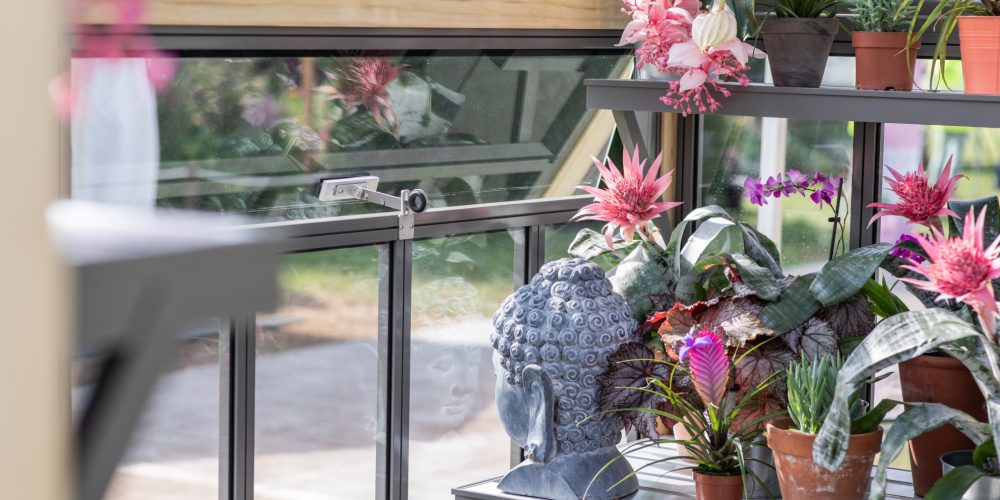 porch greenhouse at garden show